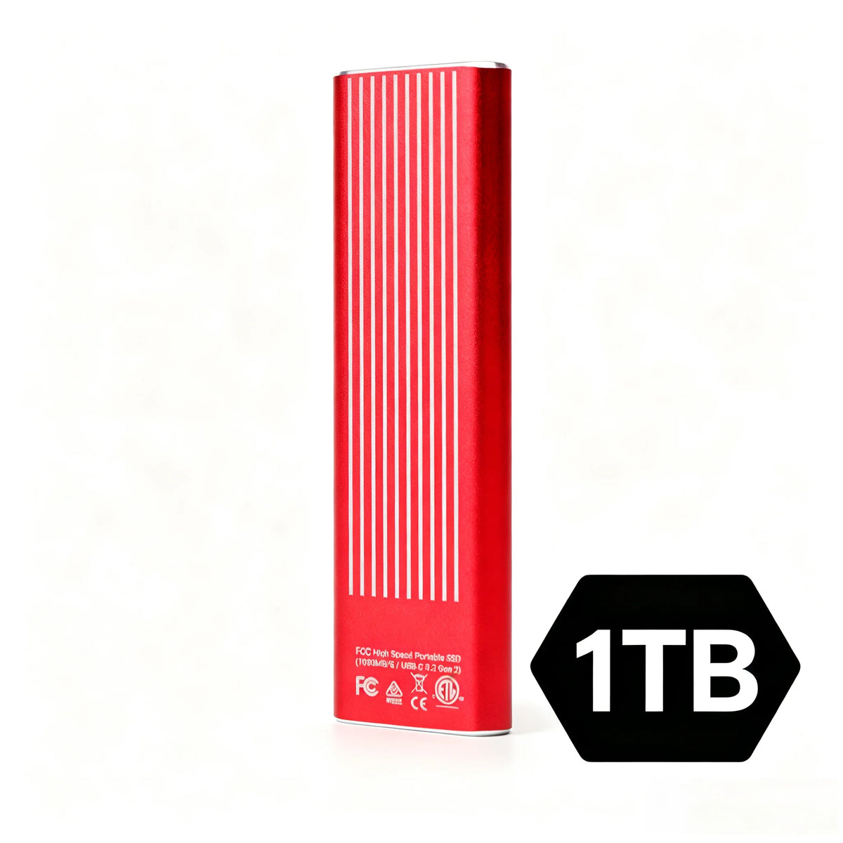 Portable External SSD USB3.2, High Speed 1TB-16TB Solid State Drive, Lightweight Pocket Design for Laptop, Desktop, Mac & Phone Pi-Mart