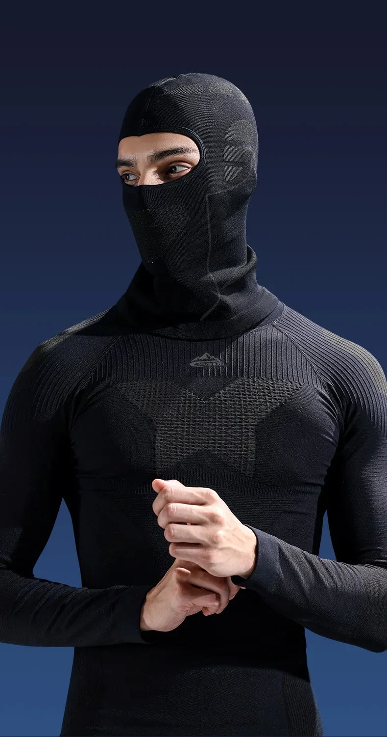 Men Women Cold-Proof Thermal Scarf Winter Ski Hat Balaclava Full Face Mask Ski Cycling Hunting Head Neck Cover Helmet Liner Cap Pi-Mart