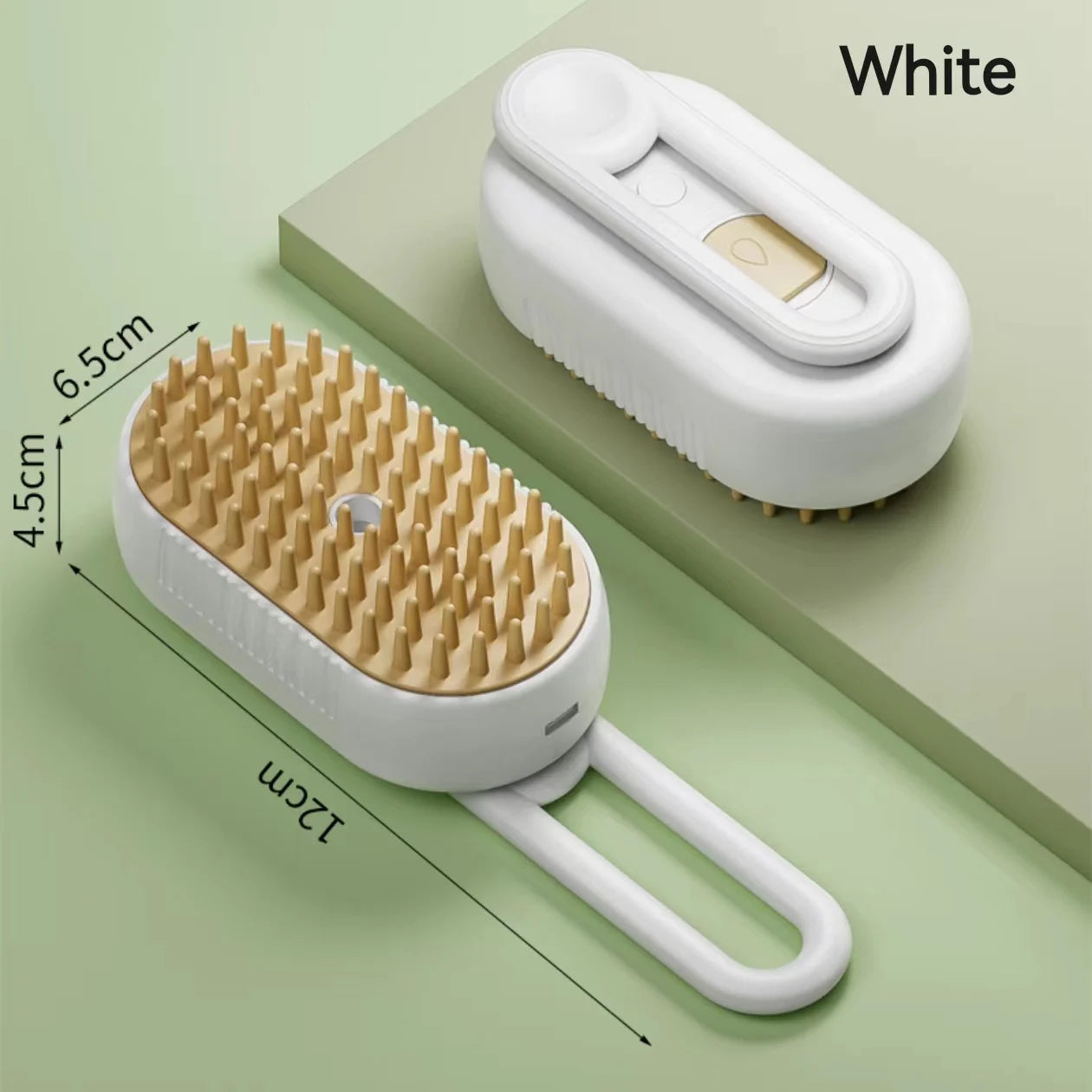 3-in-1 Dog Hair Brush Cat Hair Brush Electric Pet Cleaning Brush Steam Spray Brush Massage Hair Removal Comb Anti Flying Brush Pi-Mart