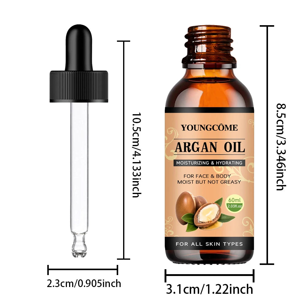 Moroccan Argan Oil Hair Serum Lightweight Hair Oil Mist For Split Ends, Frizzy Hair And Flyaways, Hair Oil Repair- Gloss Shine Pi-Mart