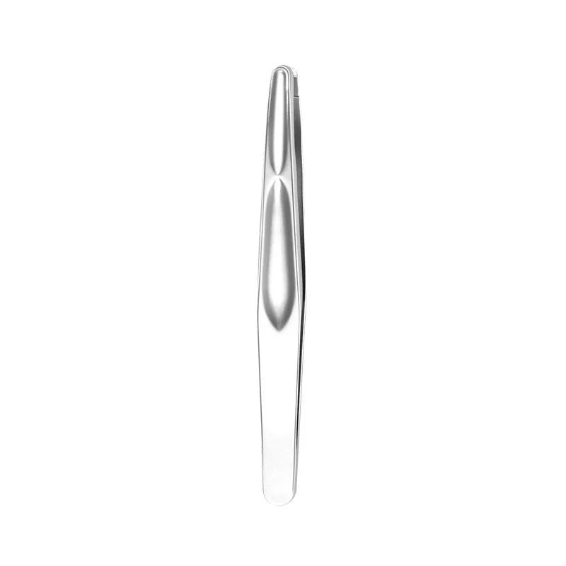 Stainless Steel Round Head Tweezers Eyebrow Tweezers Hair Removal Tweezers Suitable for Men and Woman Gifts LadyShow.Store