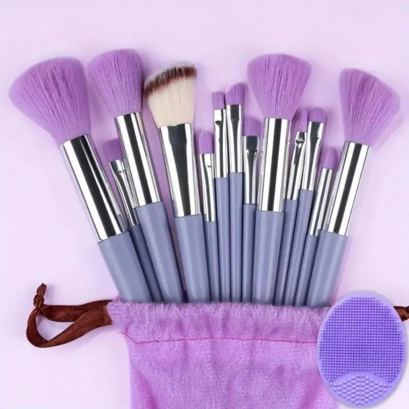 Makeup Brush Set Soft Fluffy Professiona Cosmetic Foundation Powder Eyeshadow Kabuki Blending Make Up Brush Beauty Tool Makeup Tri Light Beauty