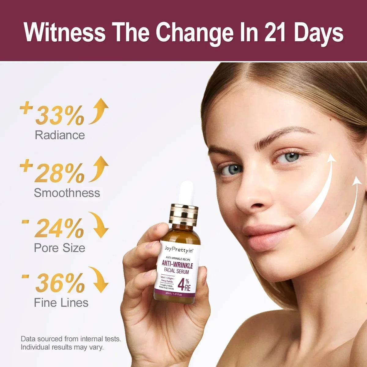 Retinol facial essence smoothes, moisturizes, reduces fine lines, tightens and nourishes essence Pi-Mart