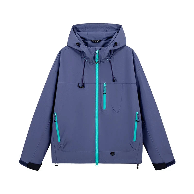 Unisex Hiking Jacket Waterproof Autumn Windbreaker Ourdoor Hooded Coats Women New Jacket Men Fishing Camping Climbing Coats LadyShow.Store