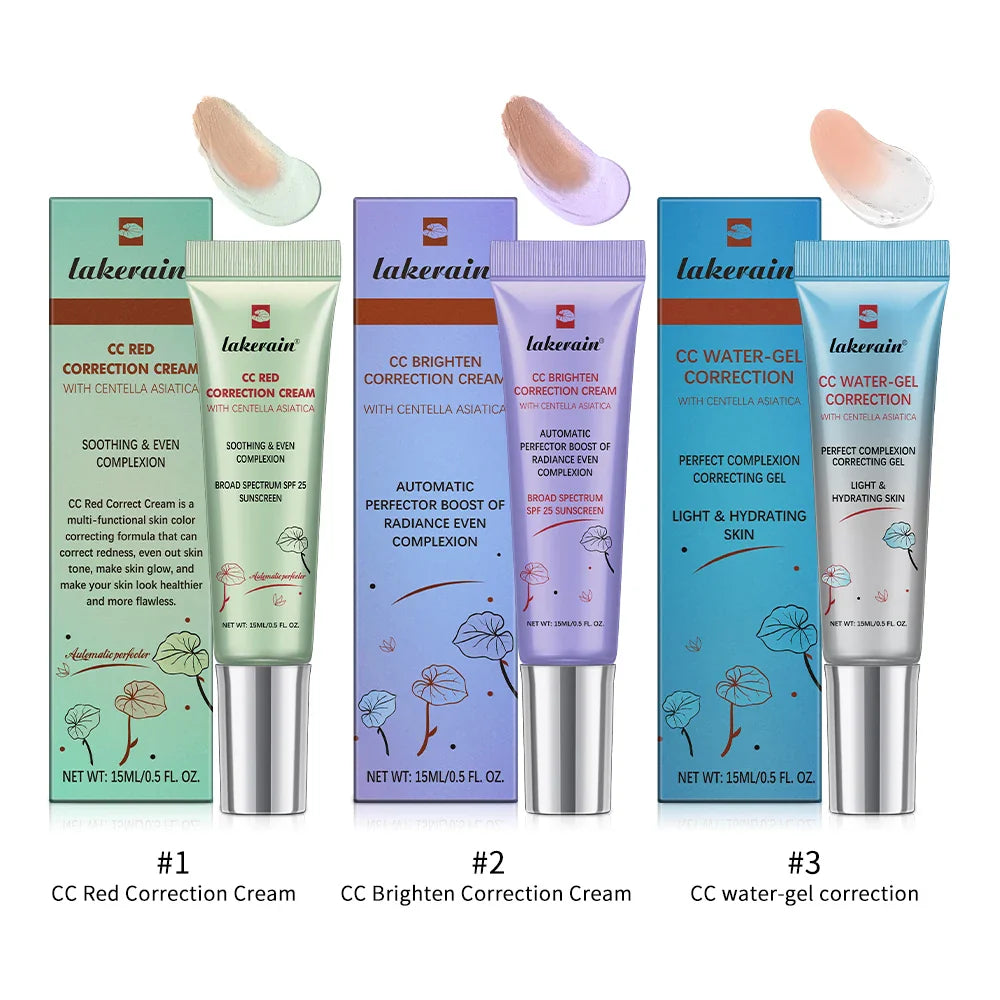 CC Cream Color Changing Liquid Foundation Centella Korean High Coverage Foundation Foundation Cream for Face Base Makeup LadyShow.Store