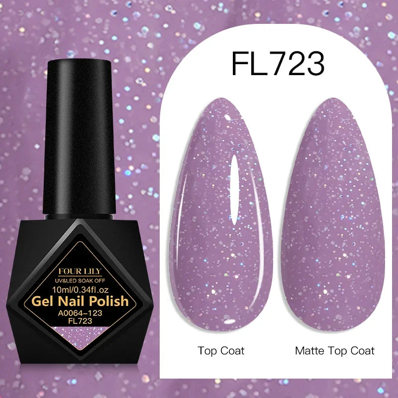10ml Gel Nail Polish 162 Colors Nail Supplies Vernis Semi Permanent Nail Art Manicure Soak Off LED UV Gel Nail Varnishes Summer Tri Light Beauty