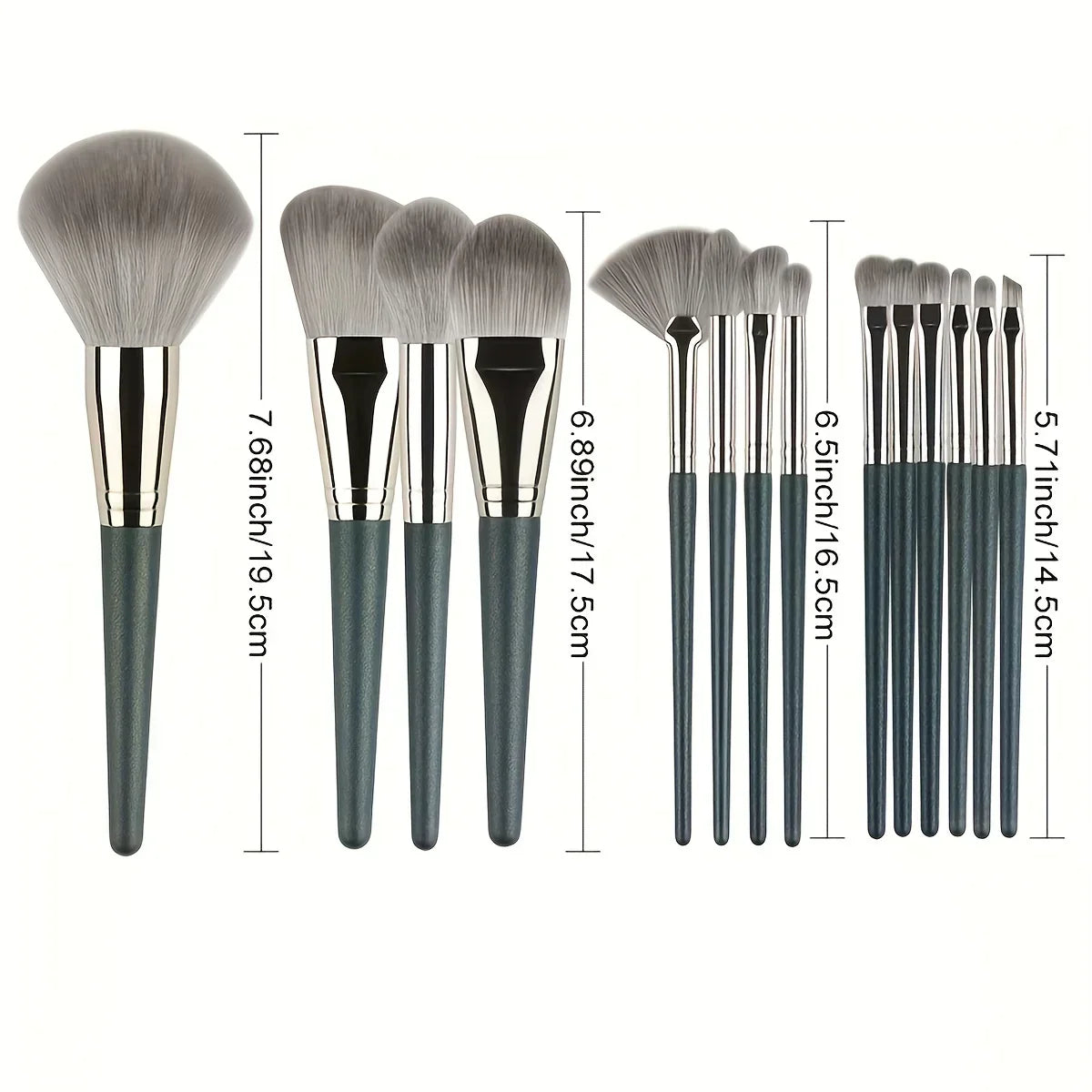 14 Piece Makeup Brush Set Soft Fluffy Eyeshadow Brush Concealer Brush Blush Makeup Brush Beauty Tool Makeup Brush Tri Light Beauty