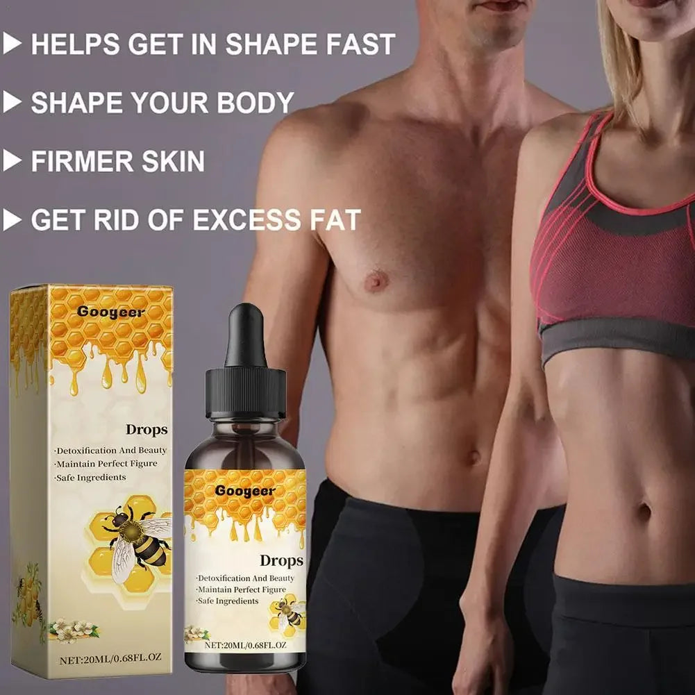 15ml Men's Bee Male Breast Warming Oil Chest Firming Massage Serum Chest Firming Oil Skin Care Pi-Mart