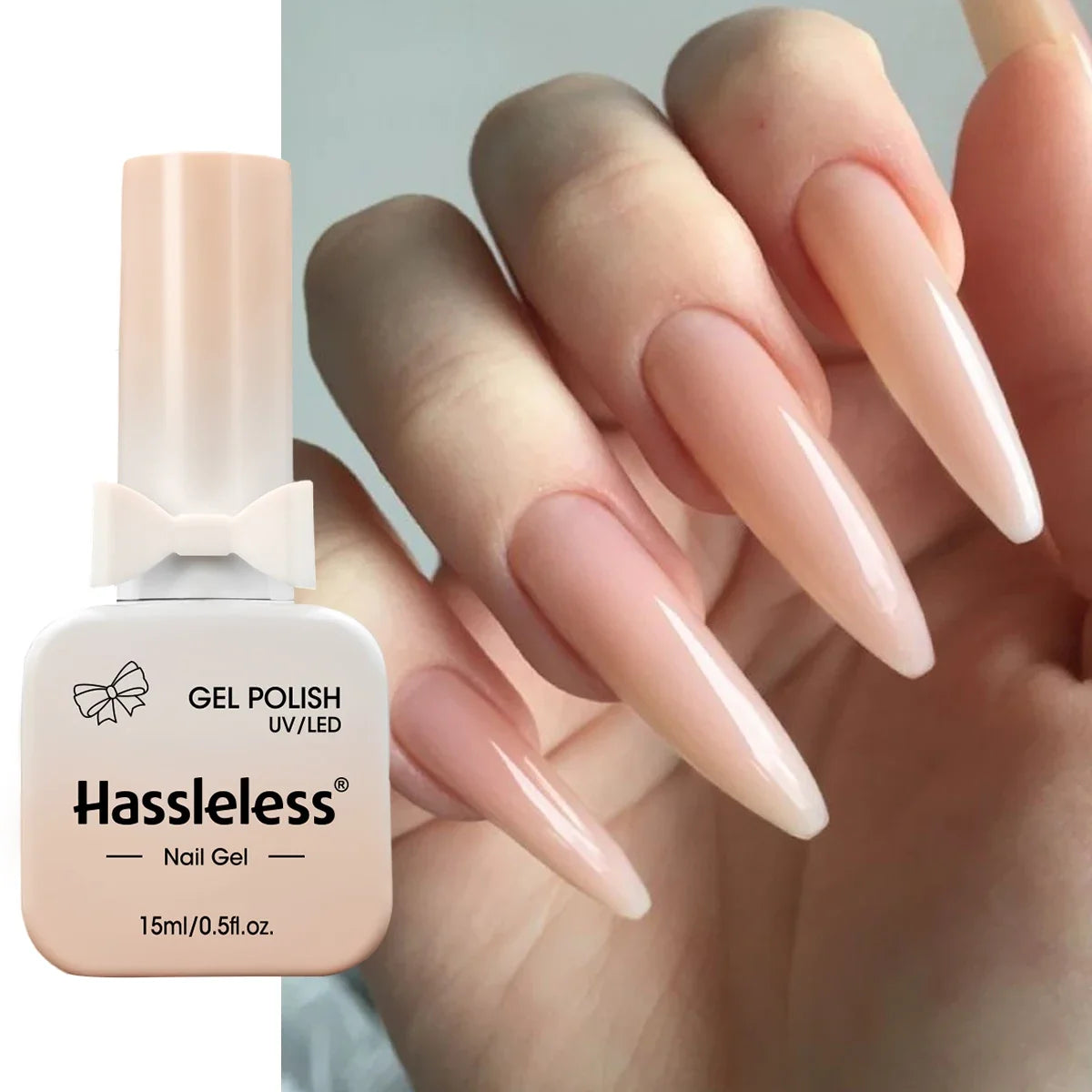 Single-use 15ml gel nail polish, convenient for home or salon manicures, easy to remove. Tri Light Beauty