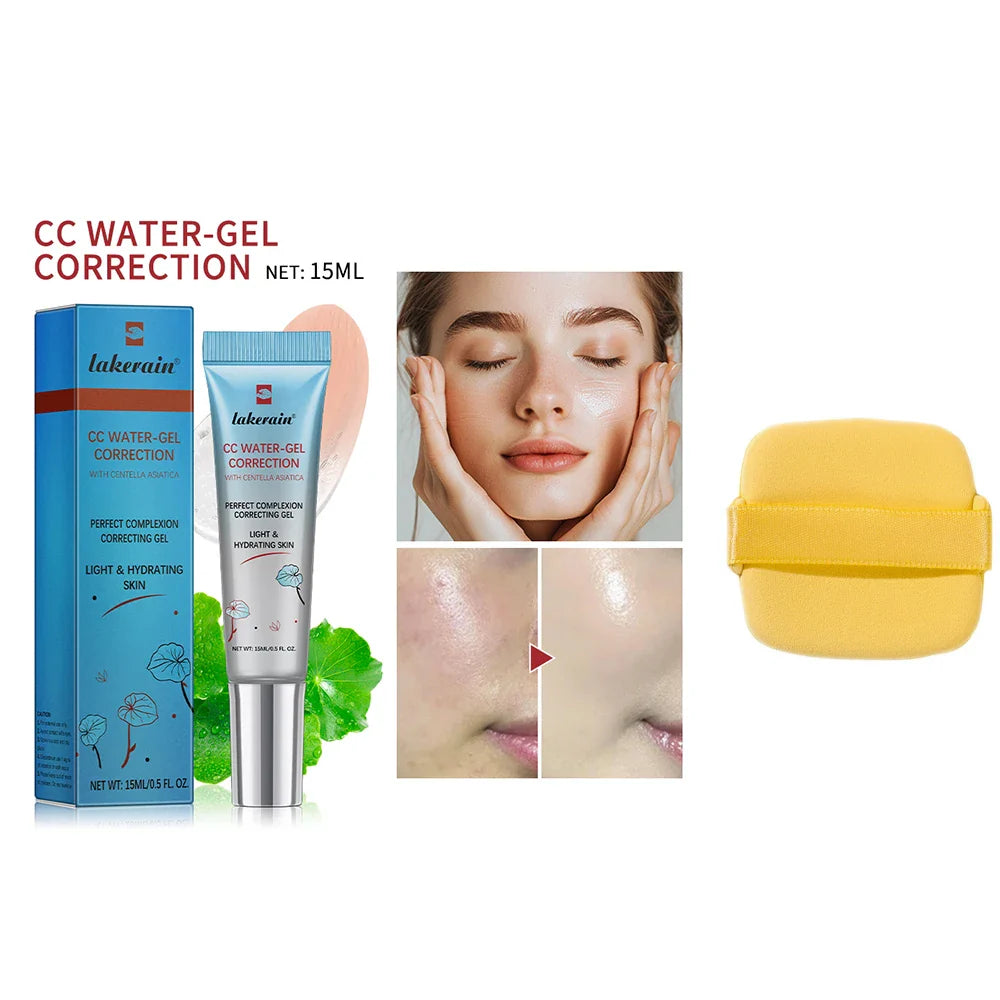 CC Cream Color Changing Liquid Foundation Centella Korean High Coverage Foundation Foundation Cream for Face Base Makeup LadyShow.Store