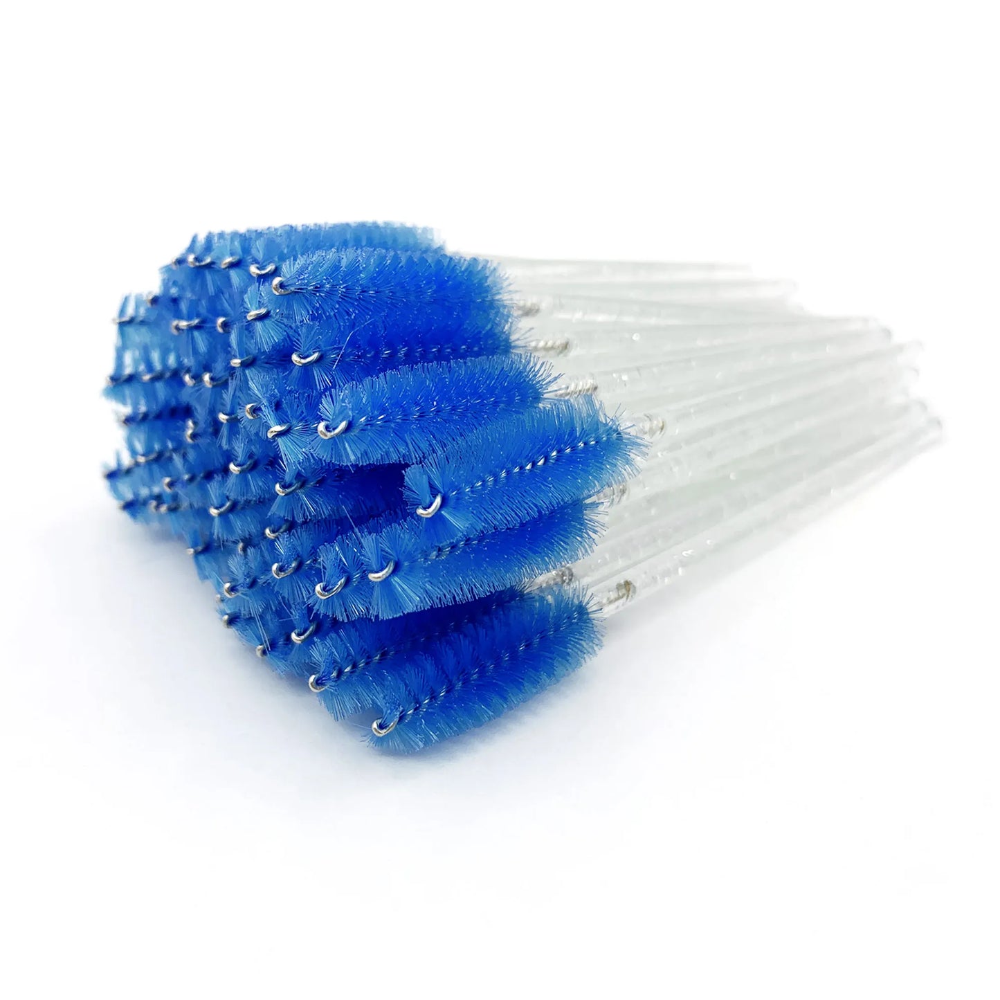 Disposable Eyelashes Brushes Crystal Diamond Handle Lash Brush Eyebrow Mascara Wands Eyelash Extension Supplies Makeup Tools Pi-Mart