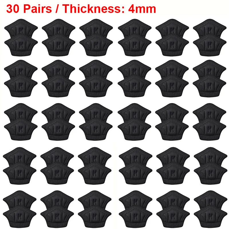 3pairs/6pairs Insoles Patch Heel Pads for Sport Shoes Back Sticker Adjustable Size Antiwear Feet Pad Cushion Insert Insole LadyShow.Store