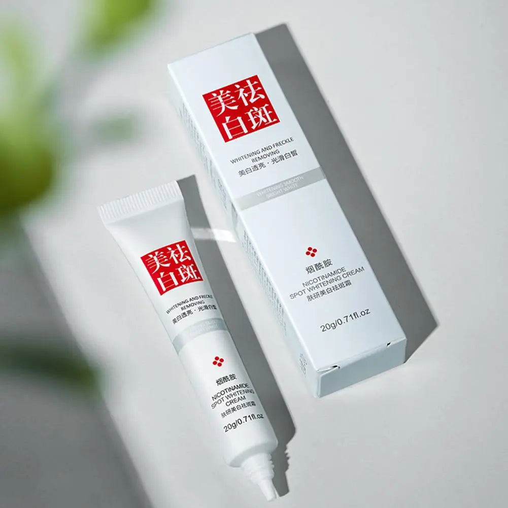 1/3/5pcs Fades Freckle Dark Spots Face Cream Niacinamide Whitening Cream Vitamin E Improve Dullness Fast Brighten Nourish Skin Pi-Mart