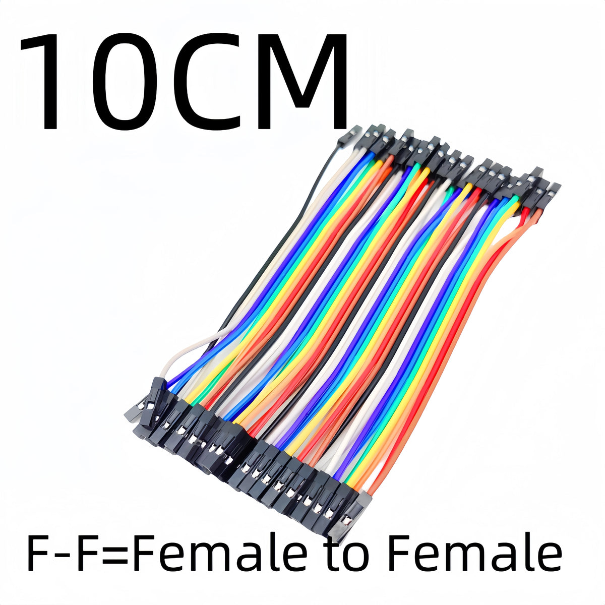 40-120pcs Dupont Line 10CM 20CM 30CM 40Pin Male to Male + Male to Female Female to Female Jumper Wire Dupont Cable for  DIY KIT Pi-Mart