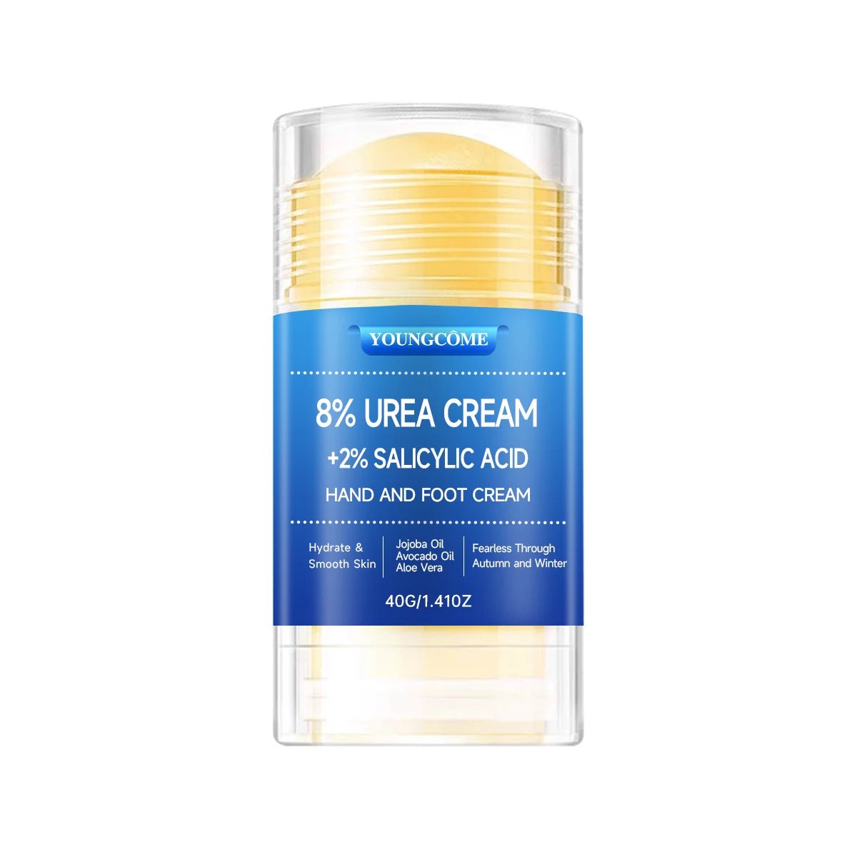 8% Yoicream Foot Plus 2% Salicylic Acid Foot Cream and Hand Cream Maximum Strength Hyaluronic Acid, Tea Tree Included Pi-Mart