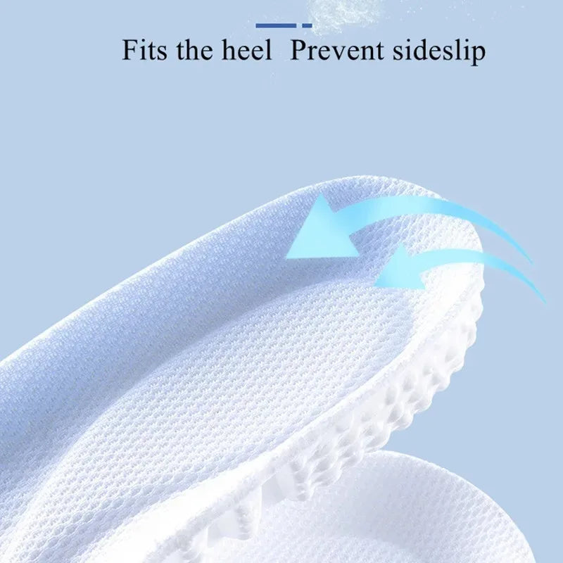 Sport Insoles for Feet Soft Shock Absorption Inserts Template Orthopedic Plantar Fasciitis Insole for Shoes Man Women Shoe Sole LadyShow.Store