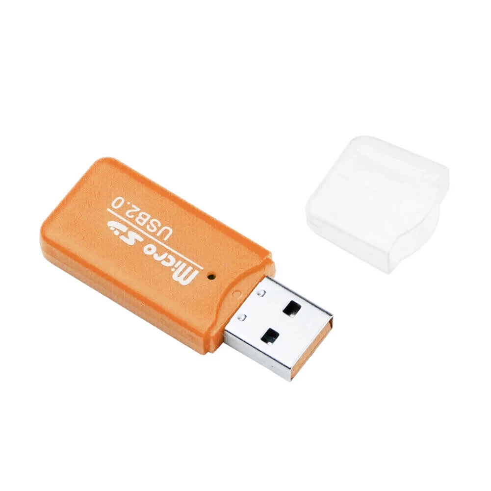 NNBILI USB micro-SD/TF Card Reader USB 2.0 Mini Mobile Phone Memory Card Reader High Speed USB Adapter For Laptop Computer Pi-Mart