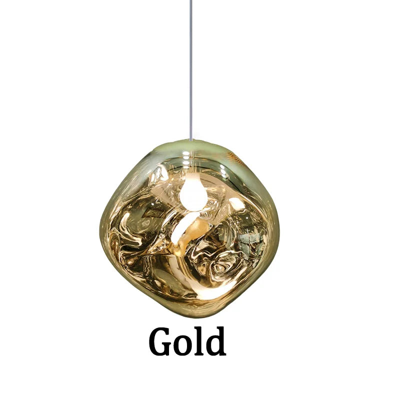 Modern Lava LED Chandeliers PVC Lighting Living Room Deco Hanging Lamp Kitchen Light Fixtures Indoor Home Chandelier Lighting LadyShow.Store