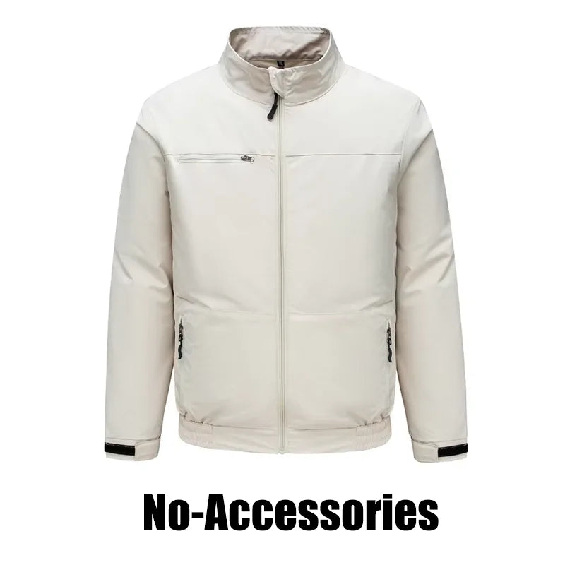 Cooling Air Conditioning Clothes with Fan Outdoor Charging Summer Cooling Welding Labor Overalls Men Pi-Mart