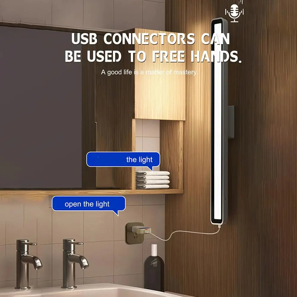 Voice Control Smart USB Socket Converter Lamp Protection Lights Switch Expansion Docking Station -English Voice Control Socket Pi-Mart