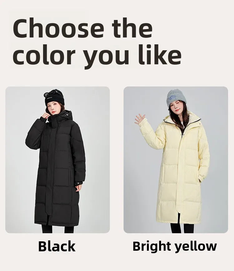 Women's winter down jacket coats Parkas Warm Woman clothes brand luxury Long Padding padded puffer jackets outerwears HXY289 Pi-Mart