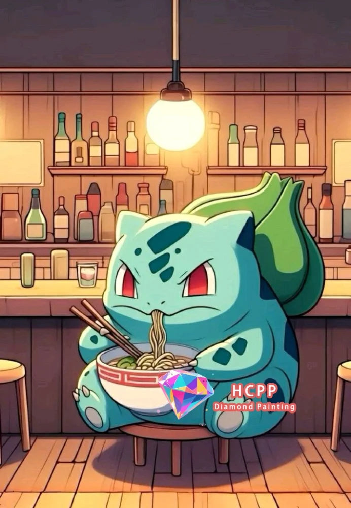 Pikachu Bulbasaur Squirtle Anime Diamond Painting Kit Square Round Diamond 5D DIY Mosaic Handmade Art Exquisite Gift Home Decor Pi-Mart