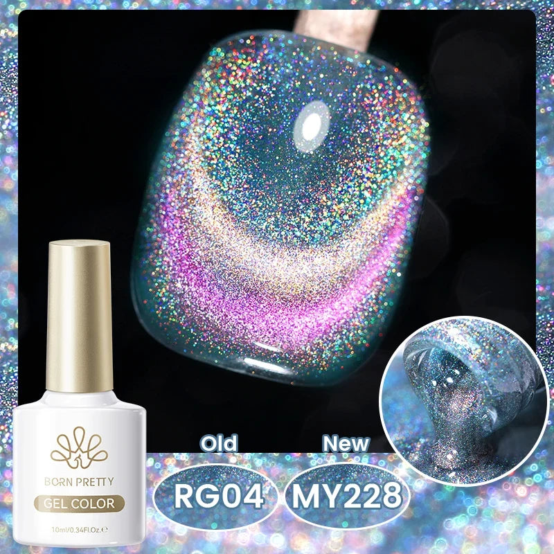 BORN PRETTY 117 Colors Cat Magnetic Gel Nail Polish 10ml Full Coverage Varnish Semi Permanent Super Gorgeous Nails Manicure Tri Light Beauty