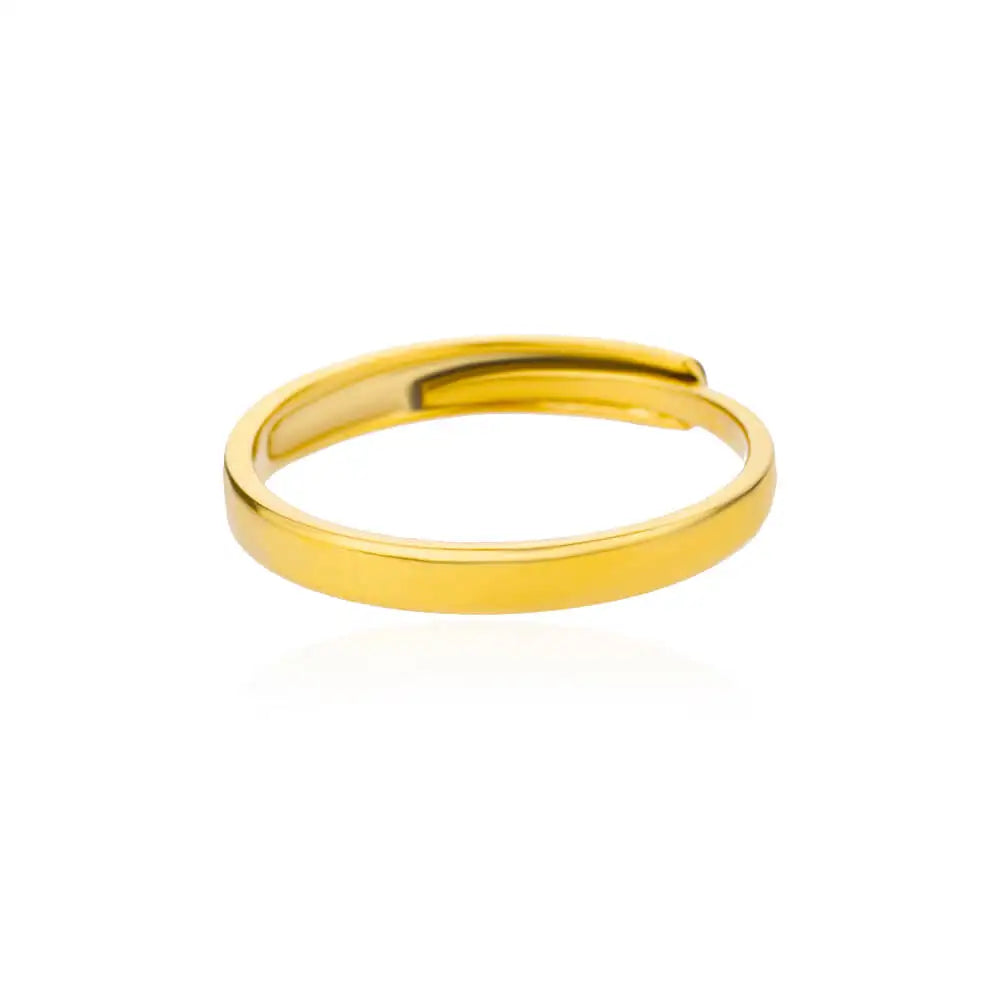 316L Stainless Steel Rings for Women Gold Color Never Fade Luxury Classic rings wedding couple rings Jewelry Free Shipping Pi-Mart