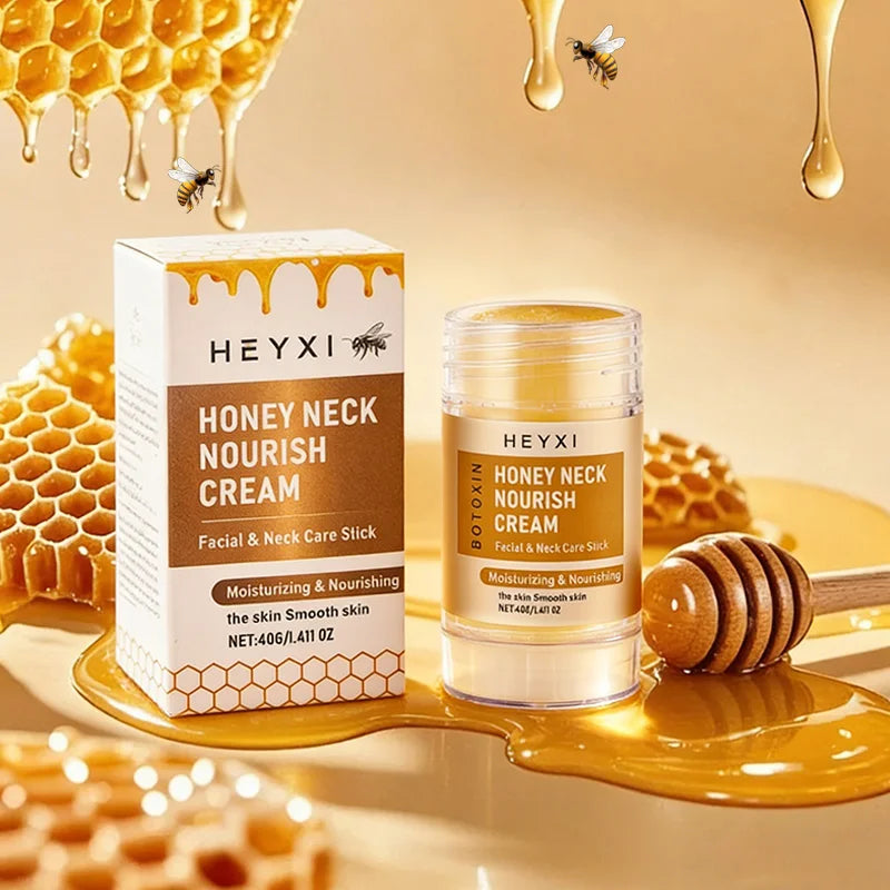 Honey Neck Nourishing Cream, Natural Ingredients, Deep Moisturizing, Refreshing and Easy to Absorb, Suitable for All Skin Types Pi-Mart