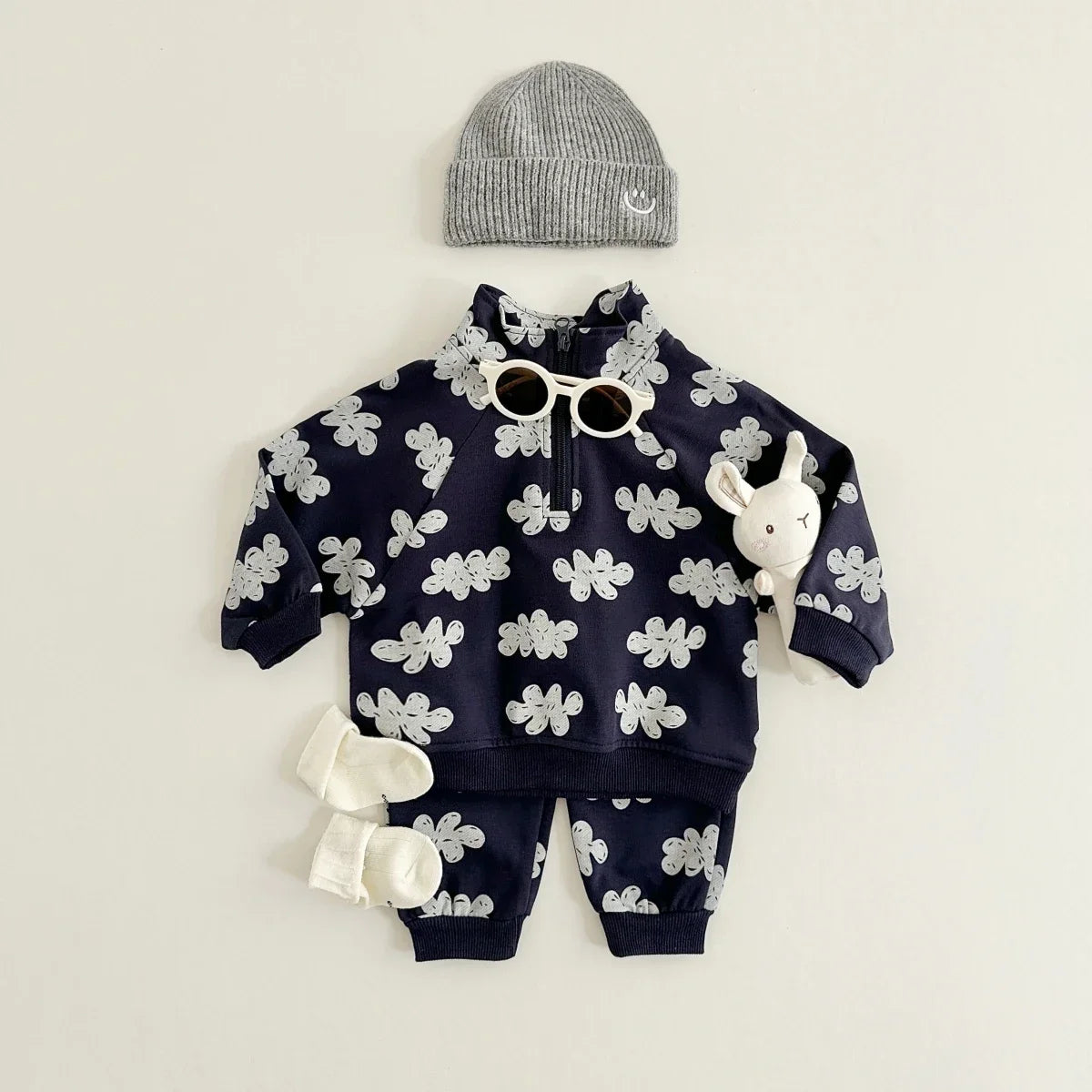 New Autumn Baby Clothes Sets Boys Girls Sweatshirts Long Sleeve Pullover + Sweatpants Suit Kids Outfit 2Pcs  Children Clothes LadyShow.Store