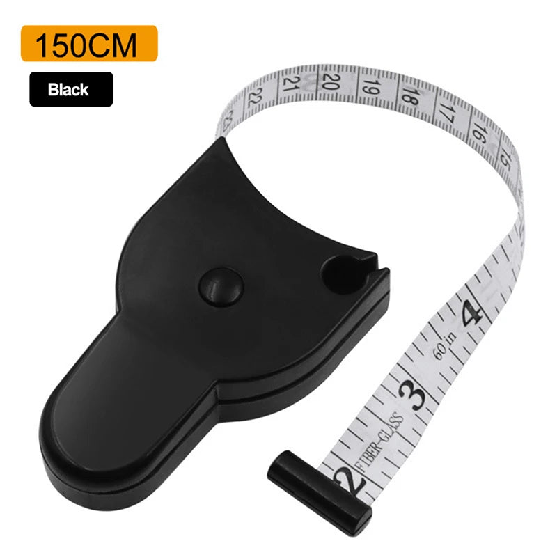 Portable Fitness Telescopic Health Tape Measure With Handle Torch Y-shaped Tape Measure Waist Circumference Tape Measure Pi-Mart