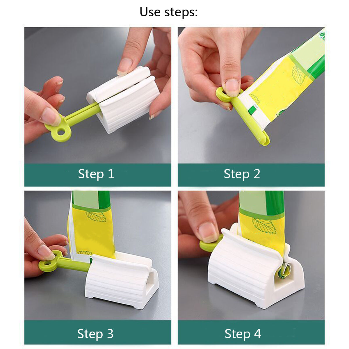 Efficient and Hassle-Free Toothpaste Tube Squeezer for a Smooth and Comfortable Brushing Experience Pi-Mart