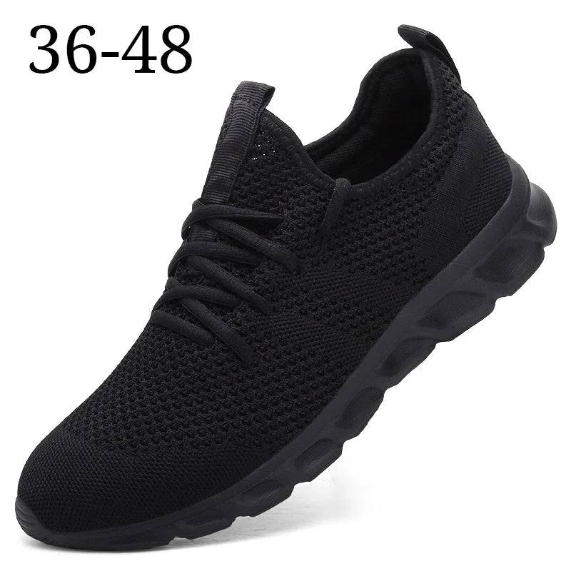 Breathable Men's Sneaker Casual Antiskid and Wear-resistant Jogging Men Sport Shoes Hot Sale Light Man Running Comfortable Pi-Mart