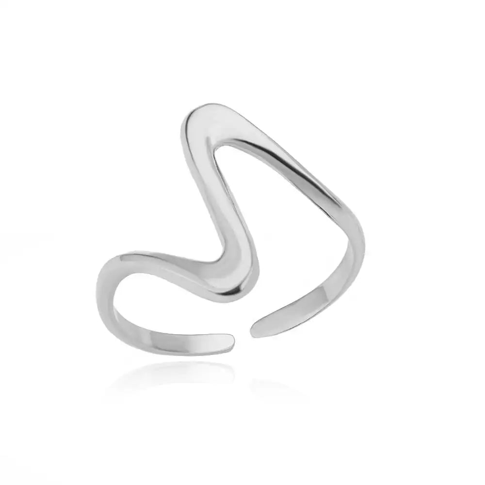 316L Stainless Steel Rings for Women Gold Color Never Fade Luxury Classic rings wedding couple rings Jewelry Free Shipping Pi-Mart