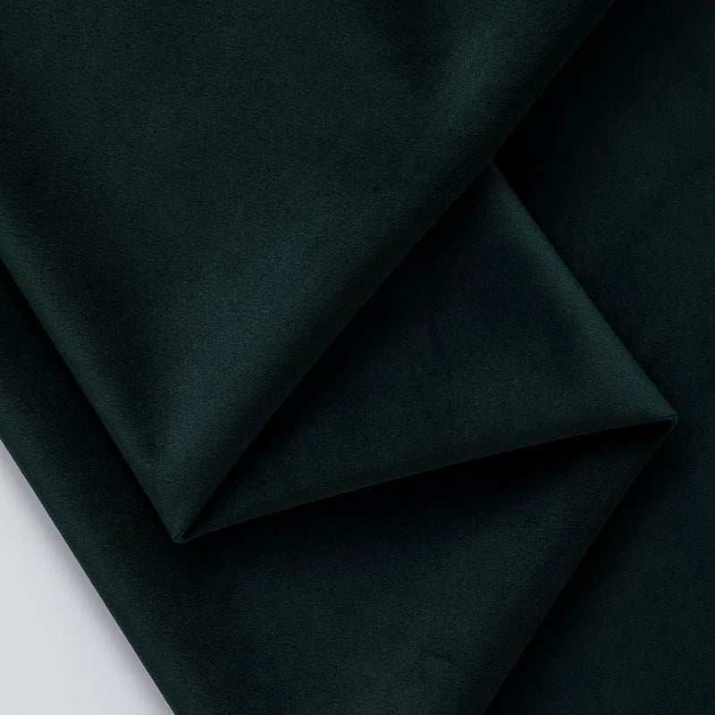 Velvet Fabric Thicken Dutch Velvet Short Plush for Upholstery Cushion Sofa Table Runners by Half Meter Pi-Mart