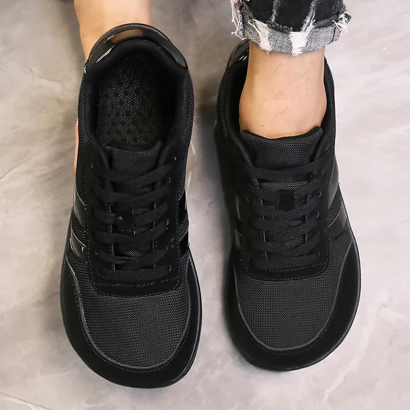 Wide Shoes Anti Slip Lightweight Breathable Running Shoes Minimalist Barefoot Cross Training Shoe Anti Slip Toe Walking Shoes Pi-Mart