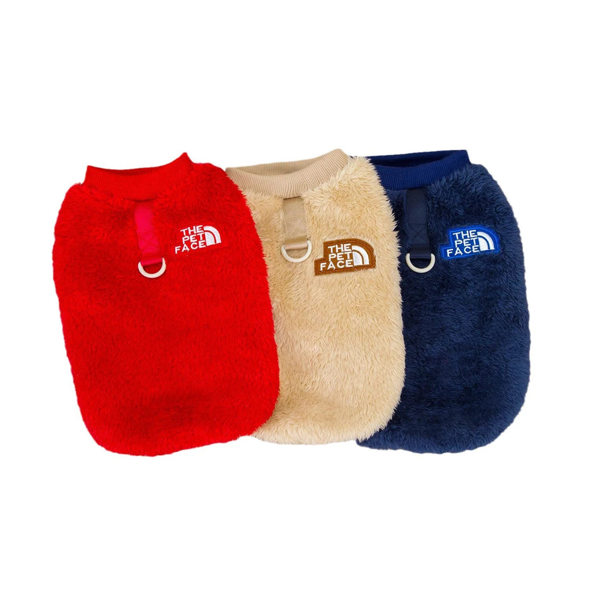 Thermal Warm Fleece Dog Hoodies Winter Dog Clothes for Small Medium Dogs,French Bulldog Chihuahua Yorkie Puppy Vest Pet Apparel Pi-Mart