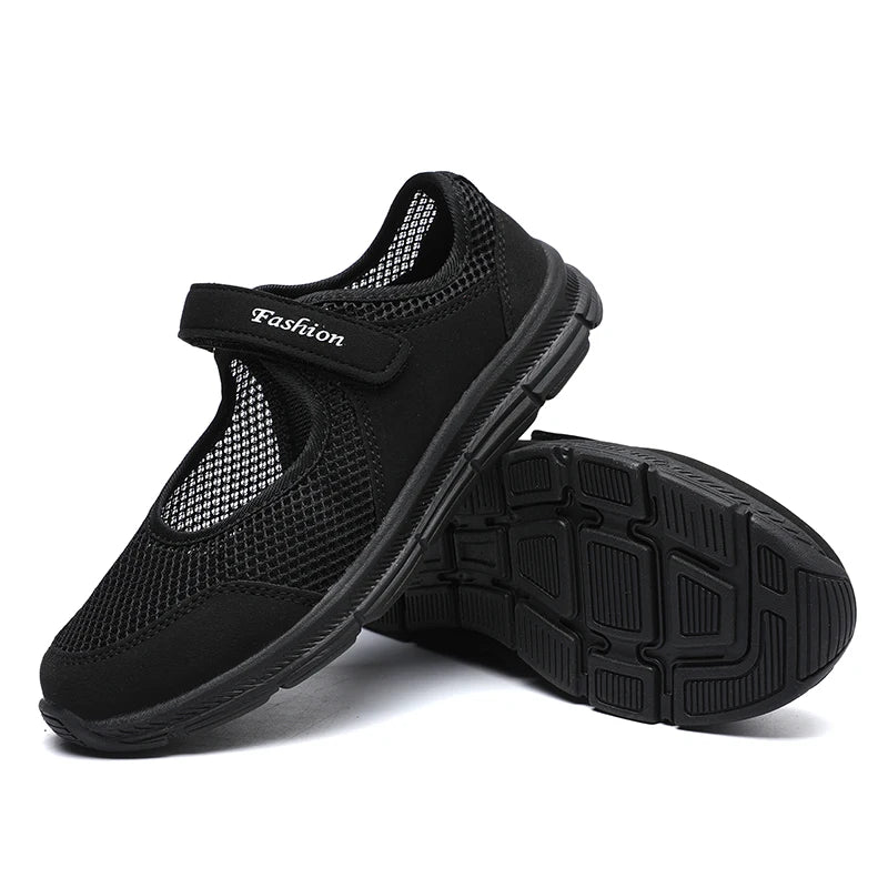 Women Shoes Breathable Vulcanized Shoes White ZapaWomen Sneakers Fashion Breathable Mesh Casual Walking Shoes Women Work Shoes Pi-Mart