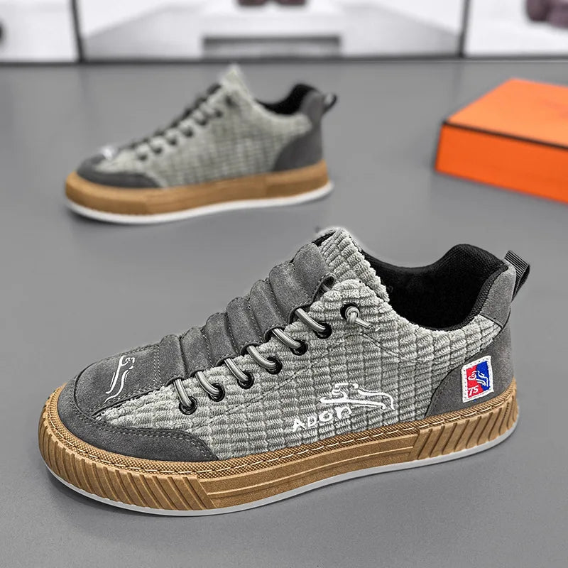 Brand Men's Sneakers Designer Fashion Casual Shoes for Men Comfort Platform Vulcanized Shoes Male original tenis masculino New Pi-Mart