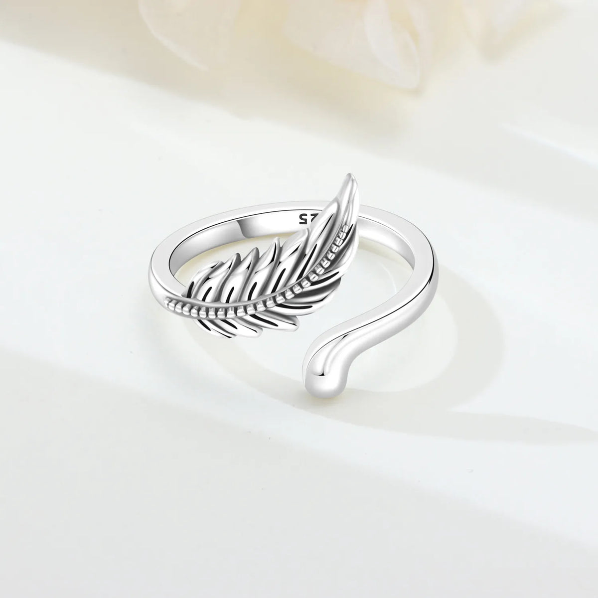 Original 925 Sterling Silver Open Ring Exquisite Panda Dolphin Adjustable Ring Original Daily Fine Jewelry Women Birthday Gifts Pi-Mart