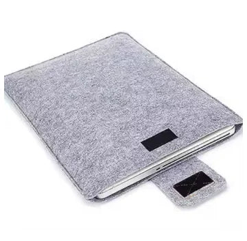 Solid Color Felt Sleeve Tablet Storage Bag Slim Cover Case for MacBooks Air pro 13 Inch Pi-Mart