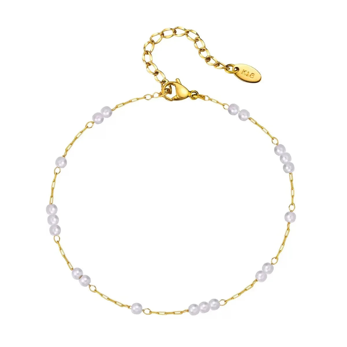 Stainless Steel Bohemian Style Personalized Anklet Pi-Mart
