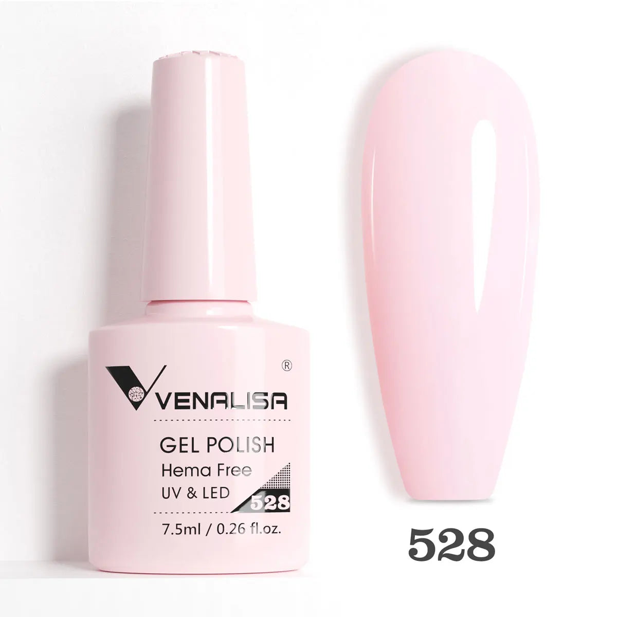 Venalisa HEMA TPO FREE Nail Gel Polish Glitter Gorgeous Full Coverage Soak Off UV LED French Nail Jelly Pink Nude Collection Tri Light Beauty