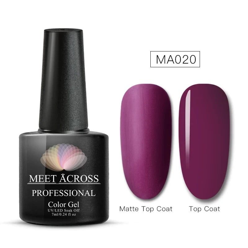 Mtssii 6ML Chocolate Color Gel Nail Polish Brown Semi Permanent UV Gel Autumn Winter Popular Soak Off Nail Art Gel Varnishes Tri Light Beauty