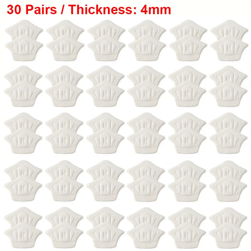3pairs/6pairs Insoles Patch Heel Pads for Sport Shoes Back Sticker Adjustable Size Antiwear Feet Pad Cushion Insert Insole LadyShow.Store