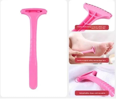 1pcs Feet Scraping Dead Skin Knife Foot Care Knife To Remove Dead Skin Knife Shaving Calluses To Remove Dead Skin Utensils Tri Light Beauty