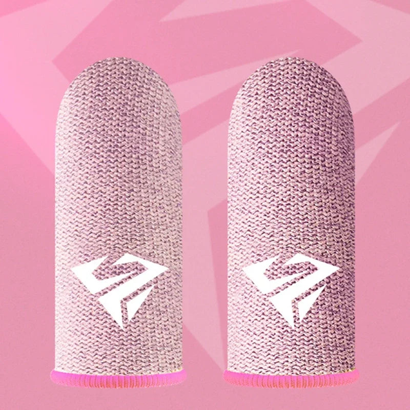 Hot Sales Game Fingertip Gloves Sweatproof Anti-slip Gamer Thimbles Touch Screen Finger Sleeve Breathable Fingertip Parts Pi-Mart