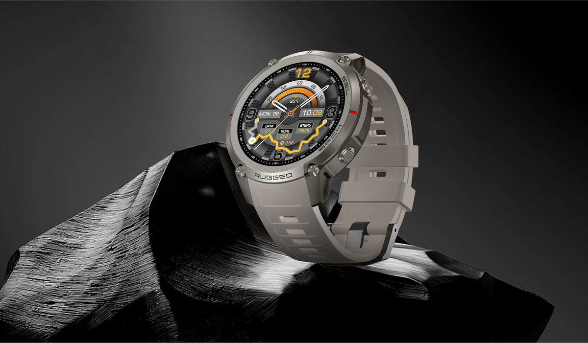 2026 Military Satellite Offline Map GPS Smart Watch Men 1.43''AMOLED Bluetooth Call Compass 5ATM Waterproof 170+Sport Smartwatch Pi-Mart