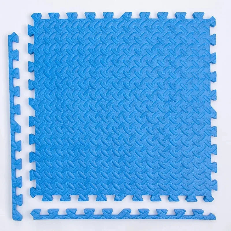4~20Pcs Puzzle Fitness Mat, Eva Interlocking Foam Floor Tiles for Home Gym, Home Gym Equipment Mat, Non-Slip Floor Mat for Kids Pi-Mart