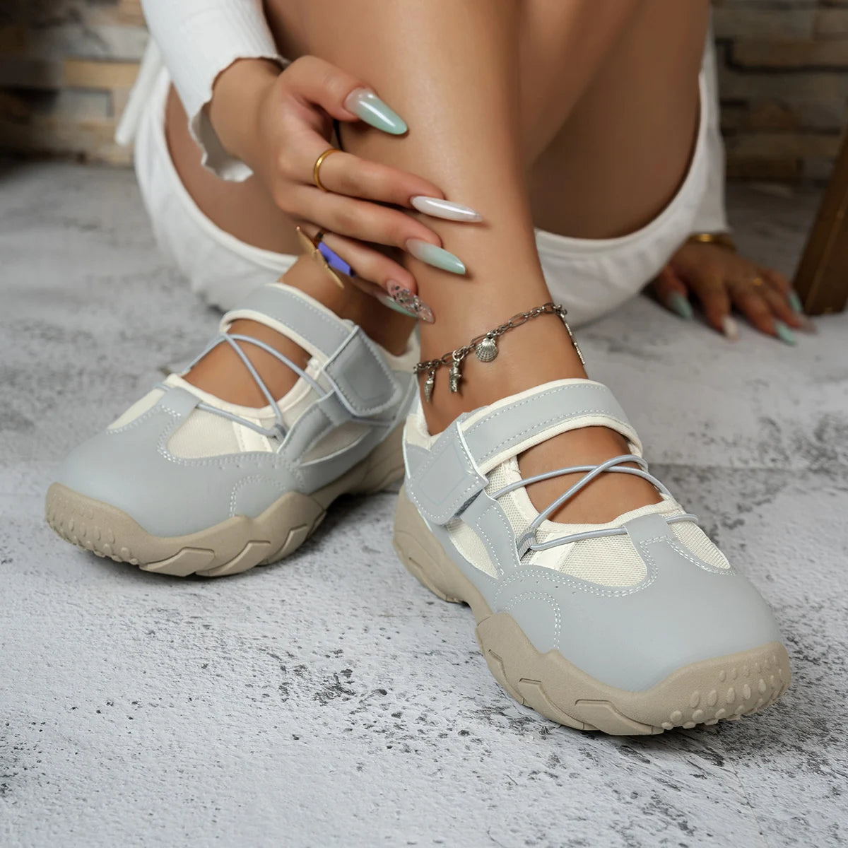 Fashionable  Bestselling New Comfortable Women's Shoes Spring and Autumn Elegant and Sexy Running Sports and Leisure Shoes Pi-Mart